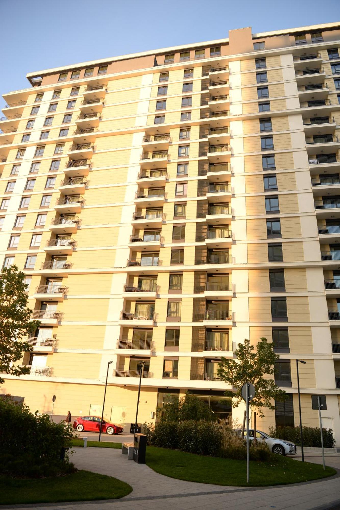 Apartman Irma Sajmiste Esterno foto